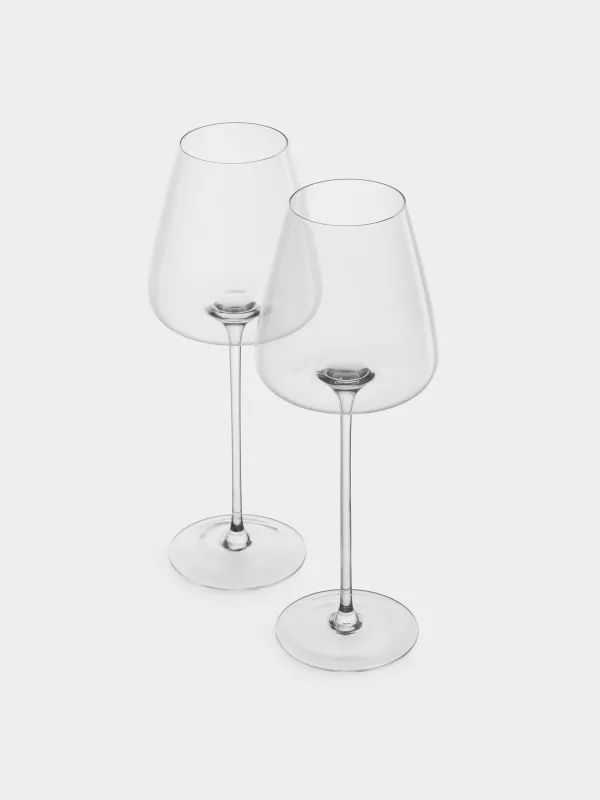Қызыл шарап бокалы, 630 мл, 2 дана, хрусталь шыны, Sorento, image-1