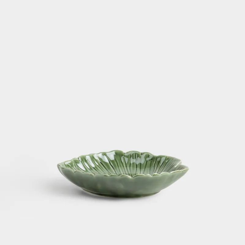 Блюдо декоративное, 20х16х5 см, Тропический лист, Tropical