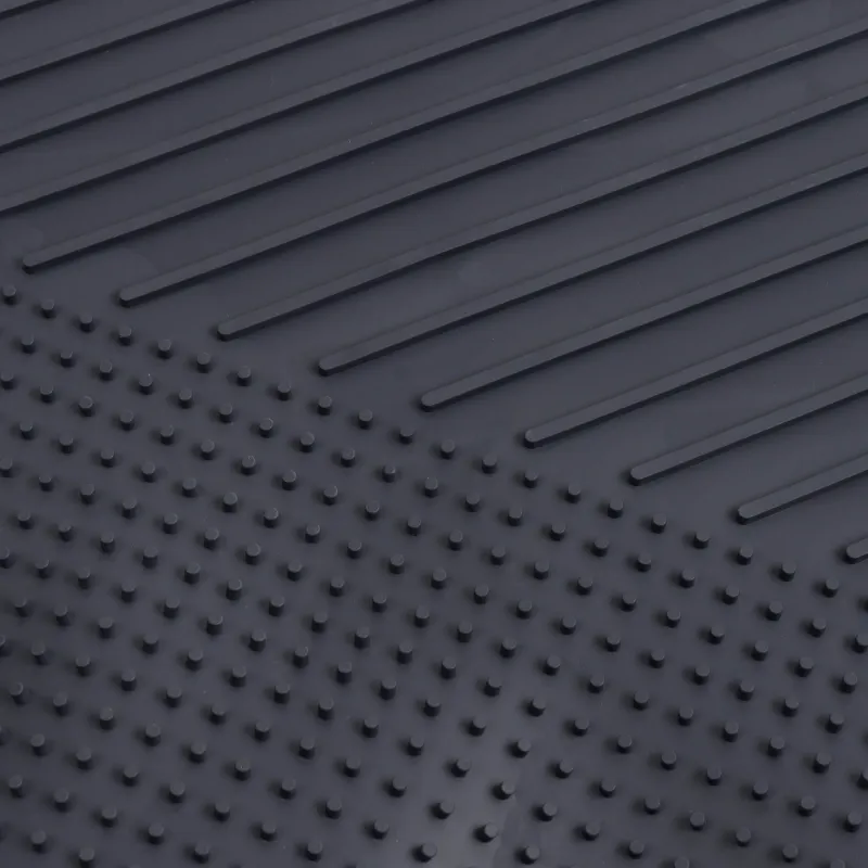 Ыдыс кептіруге арналған төсеніш, 36х28 см, резеңке, сұр, Keeping, image-2