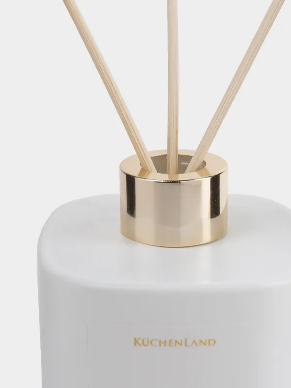 Хош иісті диффузор, 200 мл, керамика, ақ, Хош иіс, White style, image-1