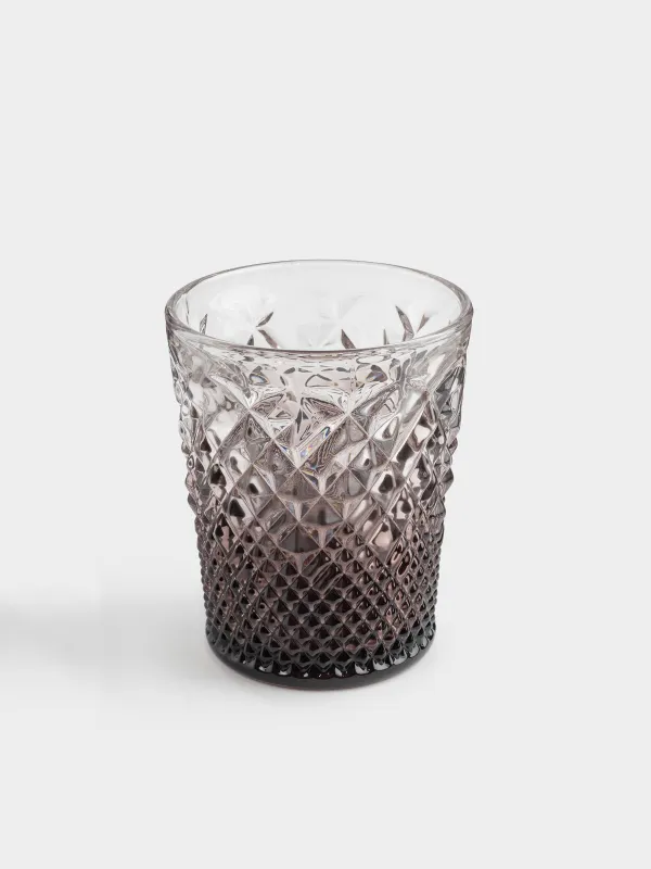 Стакан, 10 см, 250 мл, стекло Р, коричневый градиент, Veneto color, image-1