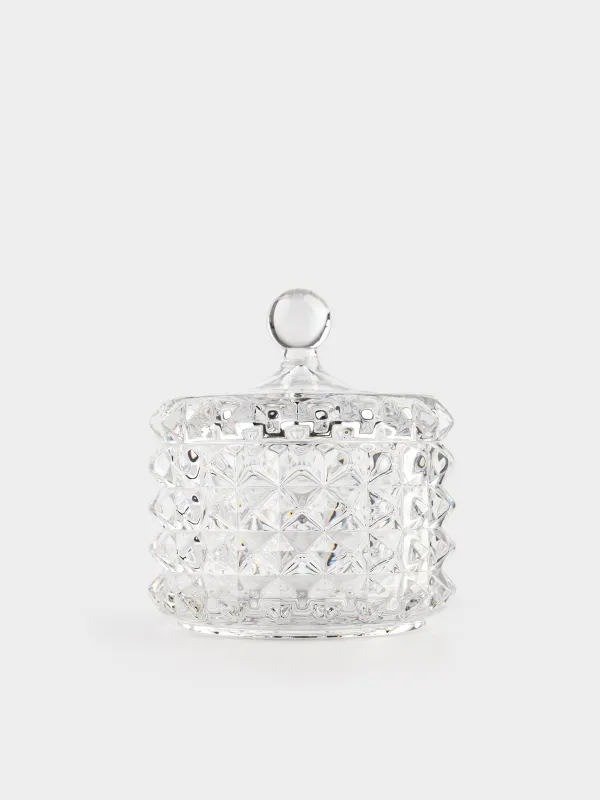 Конфетница, 10х11 см, с крышкой, Mosaic, image-1