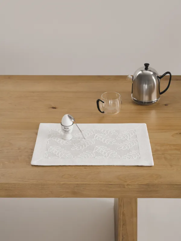 Аспаптарға арналған майлық 30х45 см, полиэстер, тікбұрышты, сүт түстес, Жапырақтар, Fall foliage, image-1