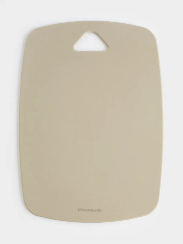 Кесу тақтасы, 30/35 см, 2 дана, пластик, сүт / сұр-қоңыр, жұмсақ ас үй, image-1