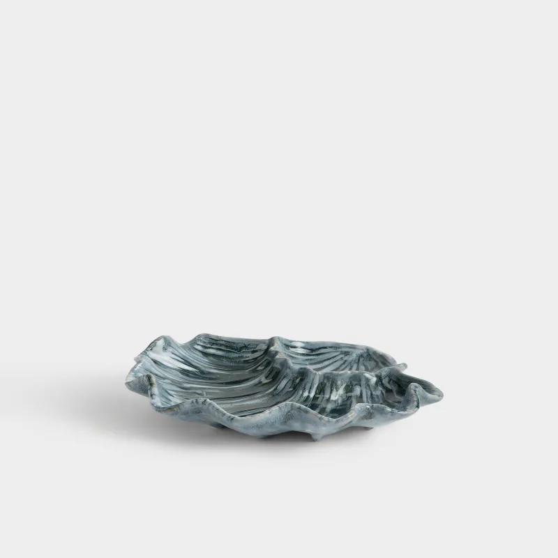 Блюдо, 25х27 см, с соусником, Ракушка, Coral reefs, image-1