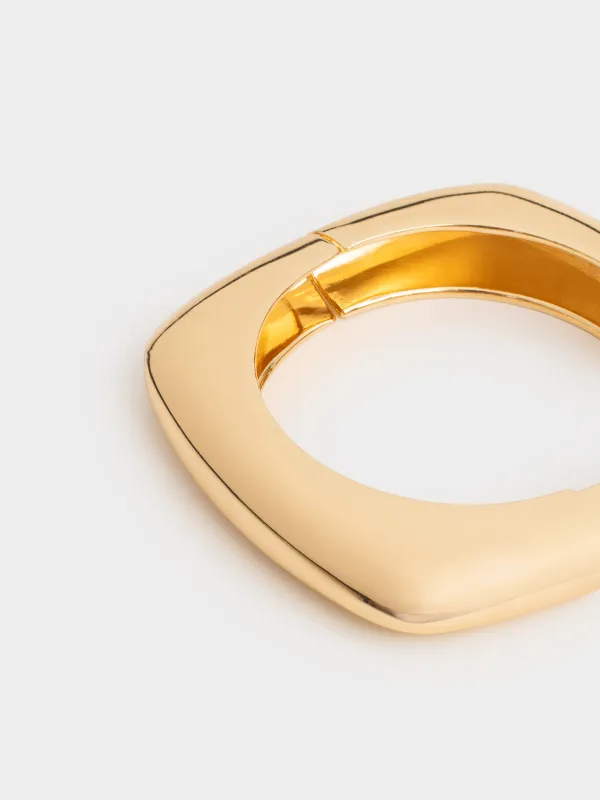 Білезік, 6х6 см, металл, алтын, Jewelry, image-1