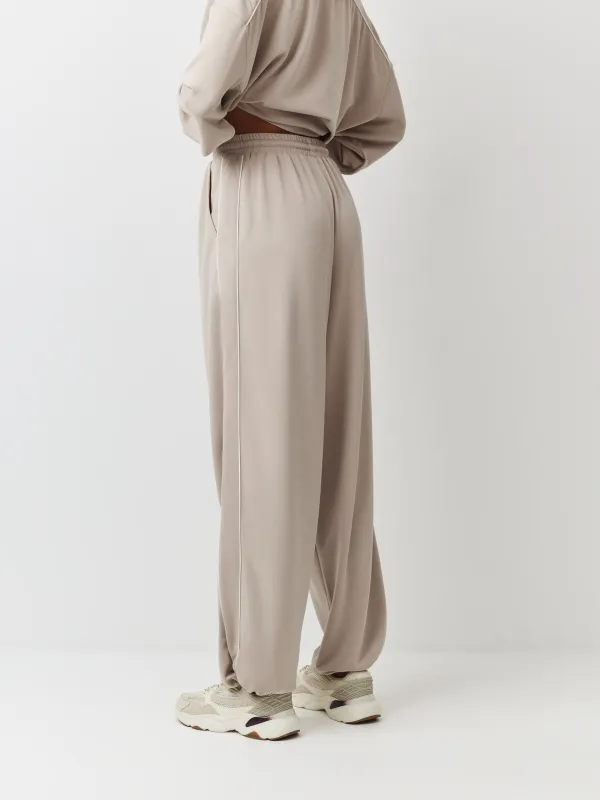 Әйелдер шалбары, өлшемі L, модал/полиэстер/спандекс, сарғылт-қоңыр, Alice, image-3