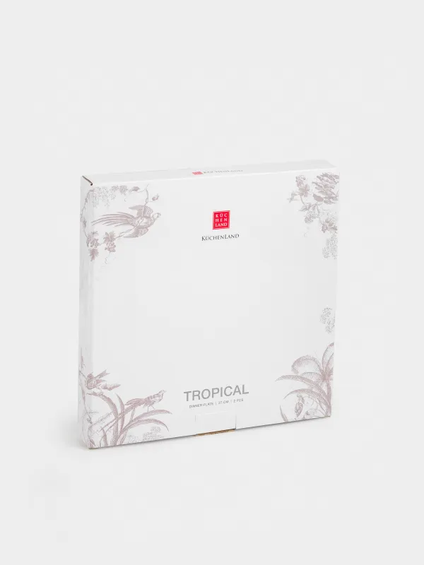 Тарелка обеденная, 27 см, 2 шт, Джунгли, Tropical, image-6