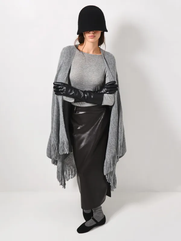 Қалпақ, бірыңғай өлшем, маусымаралық, жүн/нейлон, қара, Hats, image-2