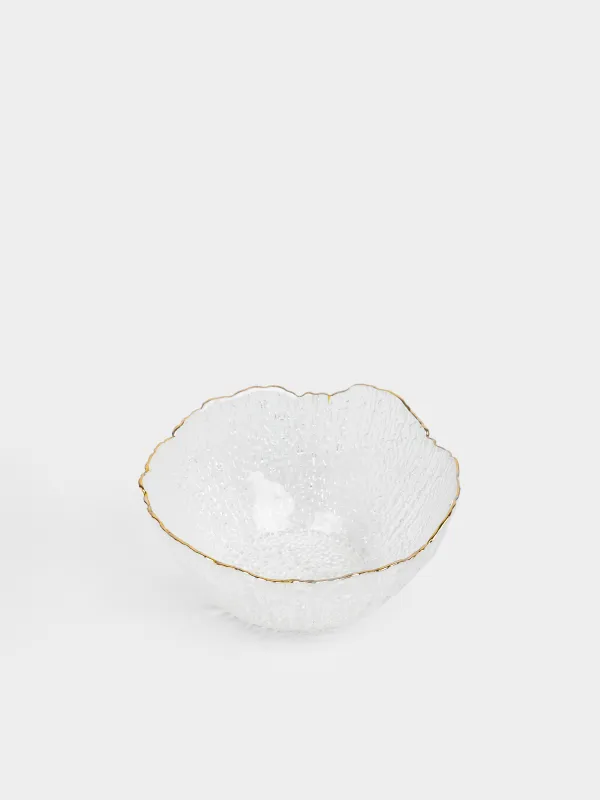 Кесе, 13х7 см, 300 мл, шыны, алтын жиектері бар, Berg, image-2