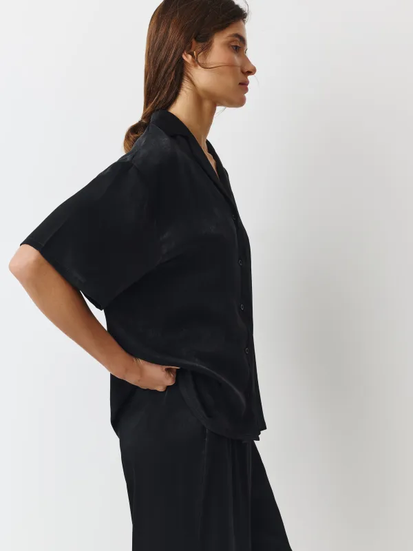 Рубашка женская, с коротким рукавом, Marlina, image-2