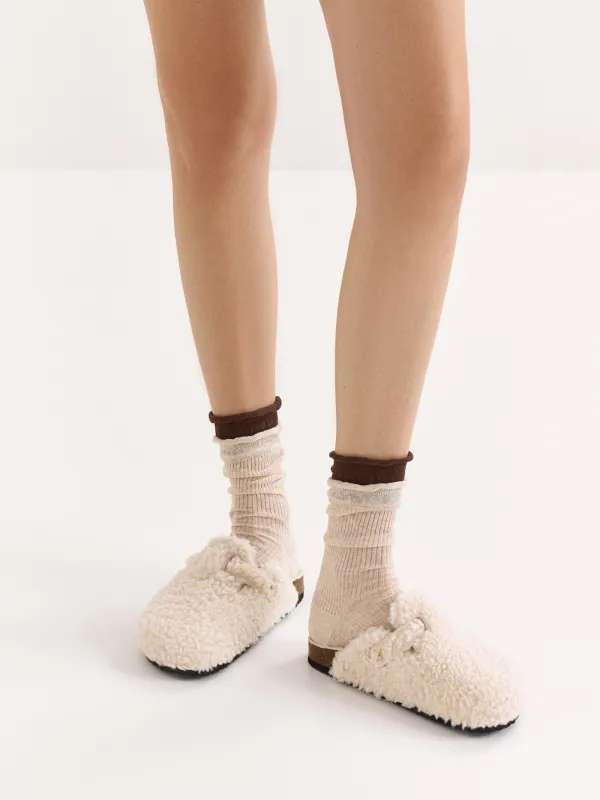 Носки женские, в рубчик, двойные, Rubchik, image-3