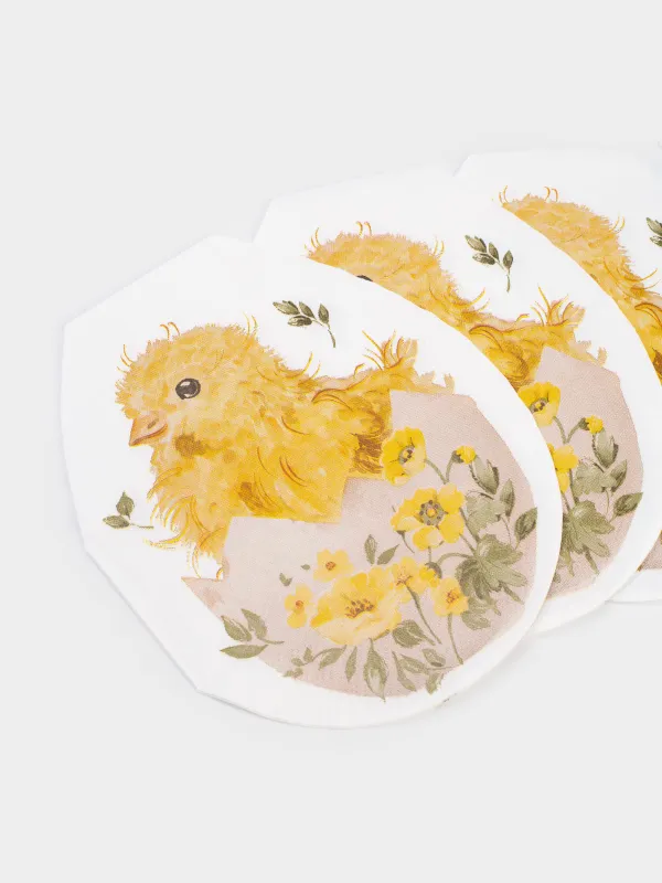 Салфетки бумажные, 25х30 см, 20 шт, Natural Easter, image-2