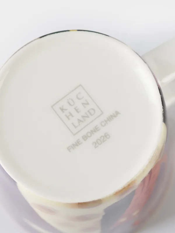 Кружка, 350 мл, Лошади и кот, Horse cute, image-5