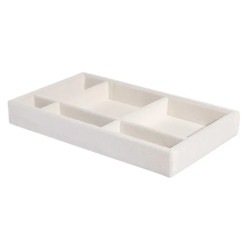 Органайзер для хранения украшений, 21х12 см, МДФ/вельвет, бежевый, Ethics