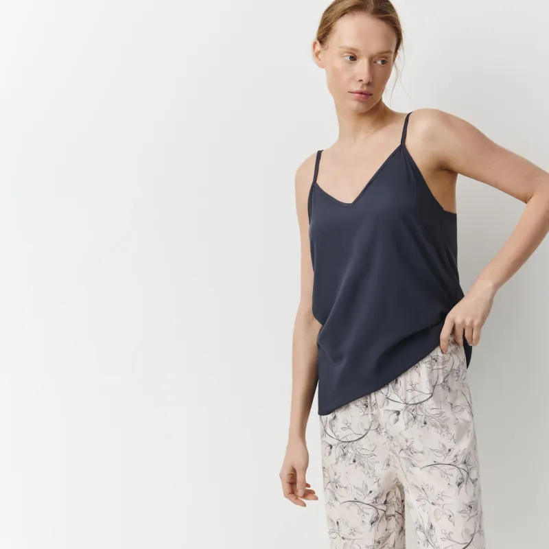 Әйелдер шалбары, үйге арналған, өлшемі L, вискоза, сүт түстес, Гүлдер, Janice