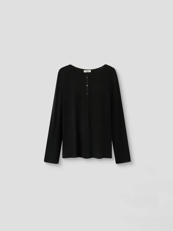 Әйелдерге арналған лонгслив, үйге арналған, өлшемі S, вискоза/спандекс, сұр-қоңыр, Kelsey, image-4