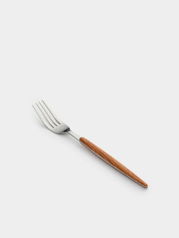 Вилка столовая, 2 шт, сталь/пластик, коричневая, Oslo, image-1