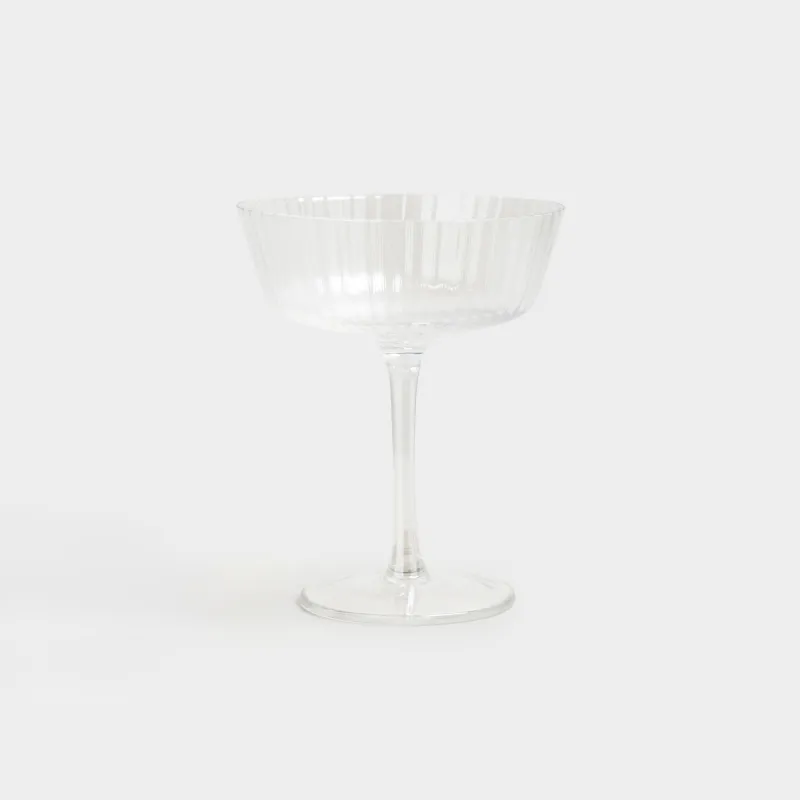 Бокал-креманка для шампанского, 230 мл, стекло Р, перламутр, Ribby polar