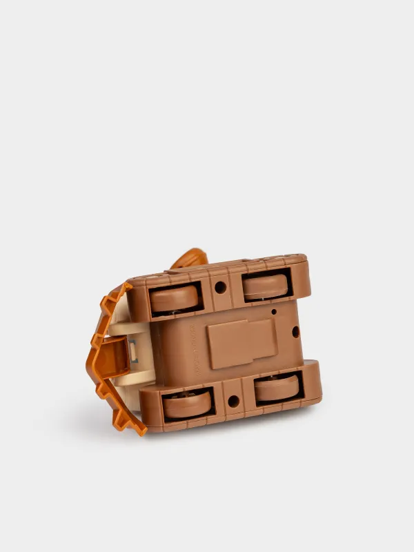 Ойыншық, 12х11 см, пластик, қоңыр, Бульдозер, Traffic, image-4