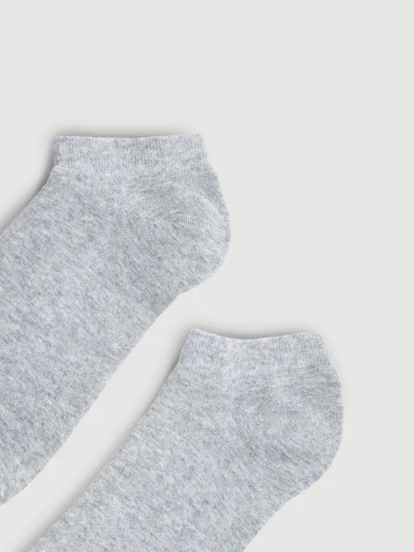 Носки женские, серые, Basic, image-2