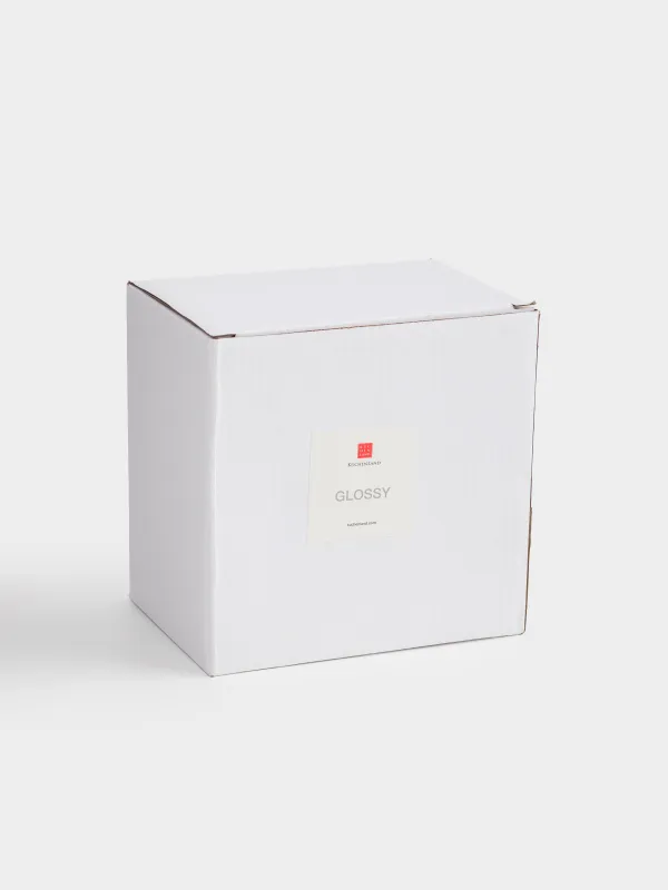 Шкатулка для украшений, 12х12 см, стекло, зеркальная, Сухоцветы, Glossy, image-4