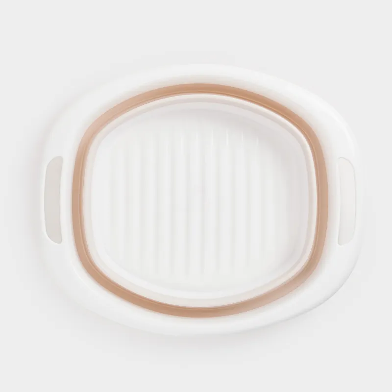 Жиналмалы шылапшын, 10 л, түбі қырлы, пластик/резеңке, сарғылт-қоңыр-қызғылт, Foldaway, image-6