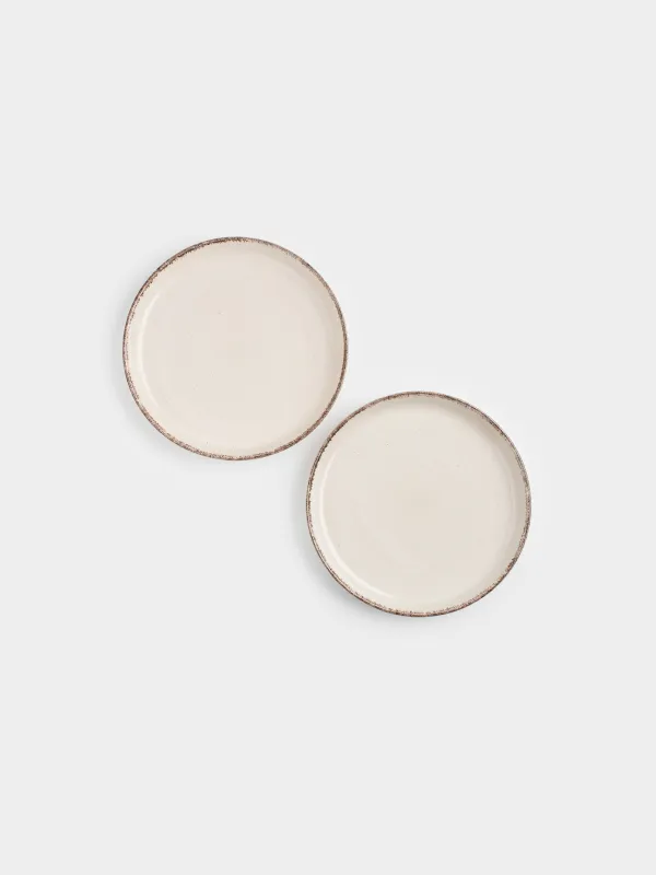 Тарелка закусочная, 19 см, 2 шт, в крапинку, Speckled glaze, image-1