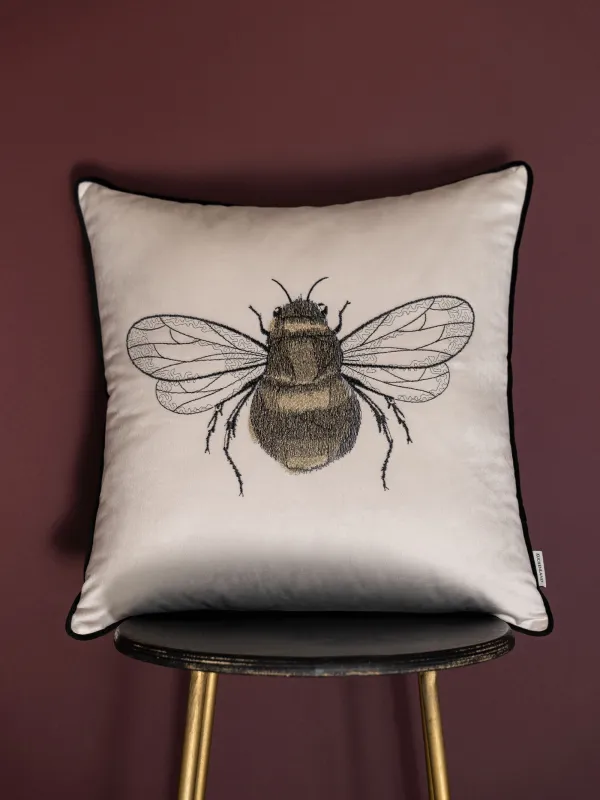 Подушка декоративная, 45х45 см, Шмель, Bugs, image-6
