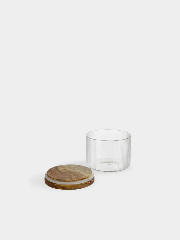 Банка для сыпучих продуктов, 500 мл, Ravi wood, image-3