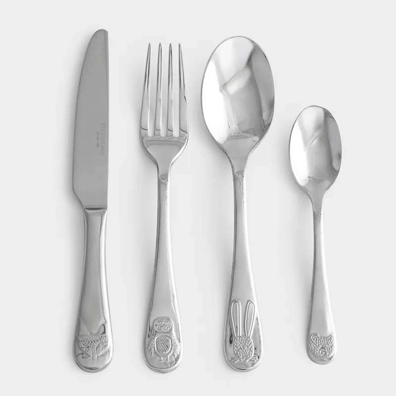 Ас құралдары, балалар, 1 парсы, 4 пр, Болат, Жануарлар, Zoo