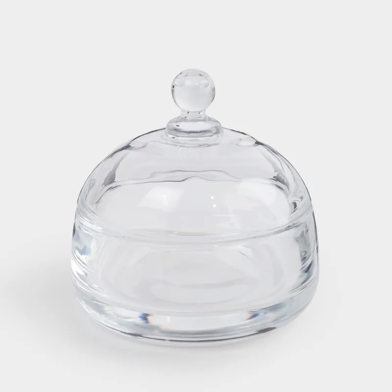 Емкость для хранения, 10х10 см, 170 мл, стекло, Clear