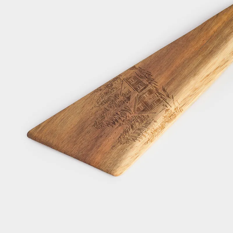 Лопатка блинная, 25 см, дерево, Домик в лесу, Noble tree, image-3