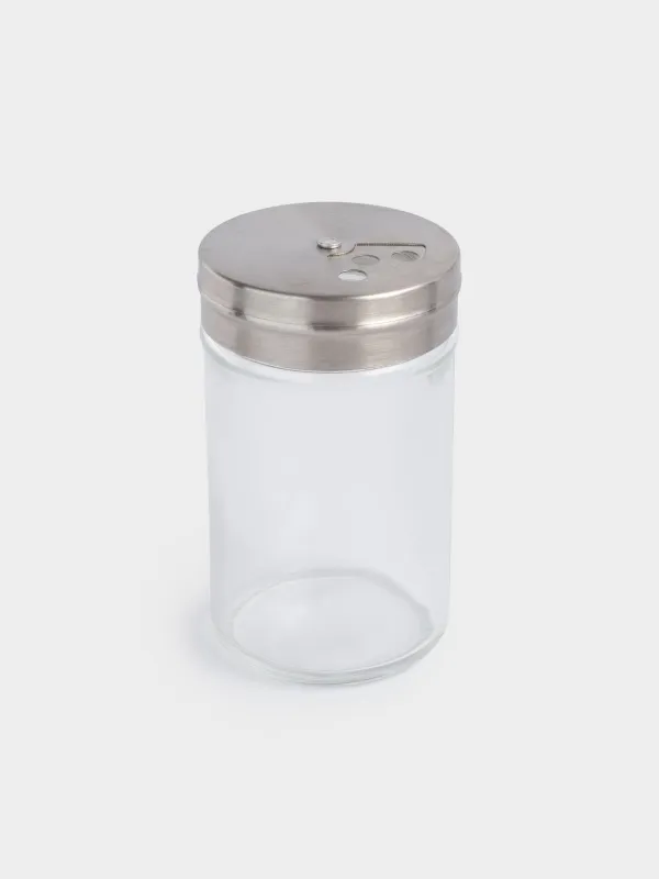 Дәмдеуішке арналған контейнер, 8 см, үлкен / ұсақ тесіктер, шыны / Болат, Classic-light, image-0