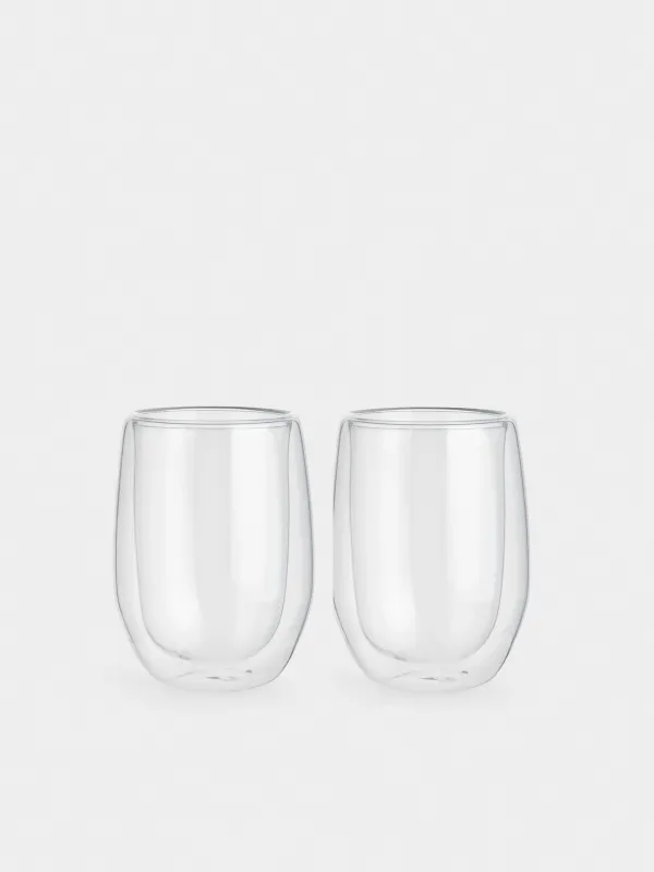 Стақан, 12 см, 330 мл, 2 дана, шыны Б, Air, image-0