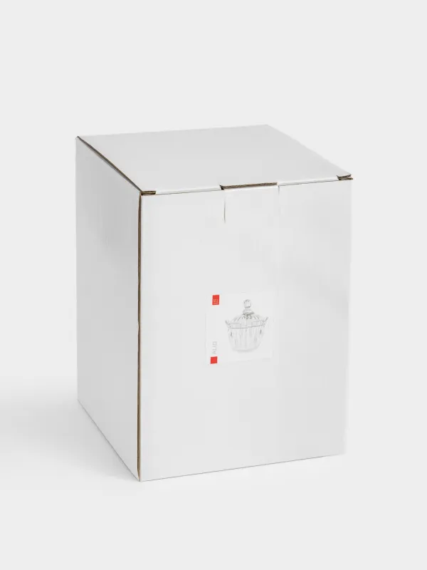 Емкость для хранения, 15х18 см, 500 мл, стекло Р, Бант, Alid, image-4