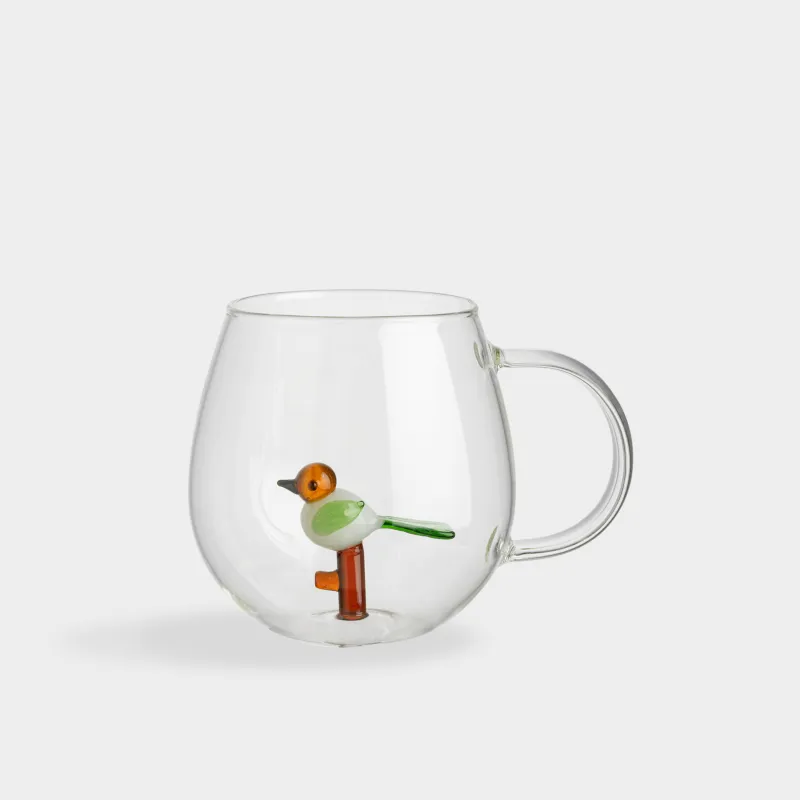 Саптыаяқ, 430 мл, шыны Б, Құс, Shape