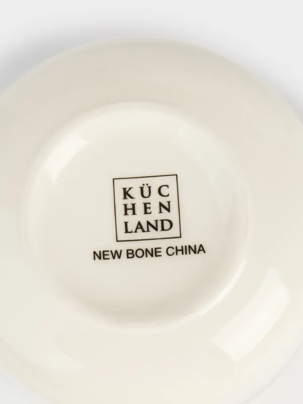 Кружка, 400 мл, фарфор N, белая, Шишки и рябина, Rowan delice, image-3