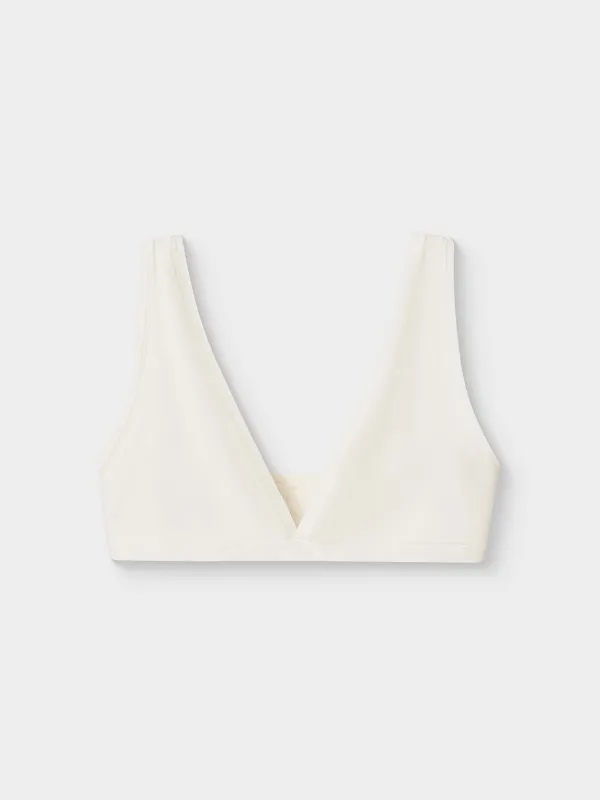 Бюстгальтер-бра, өлшемі M, полиамид/эластан К, сүт түстес, Yufemi, image-0