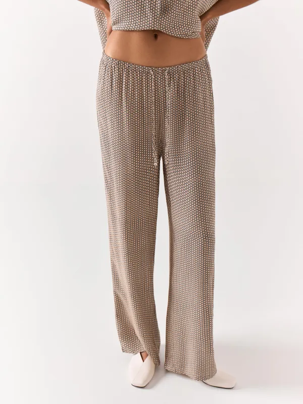 Брюки, бежевые, Emri, image-1