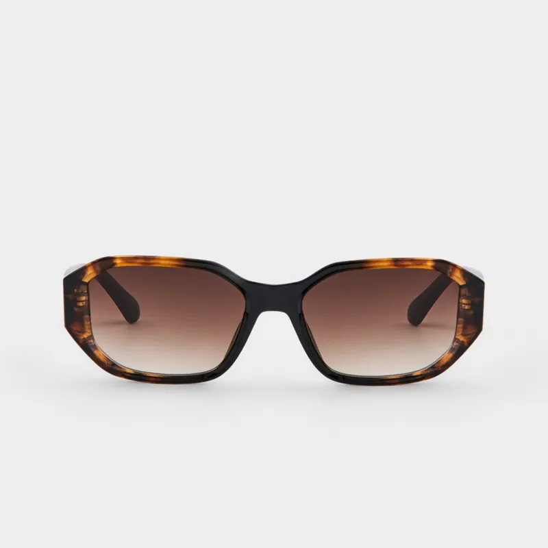 Күннен қорғайтын көзілдірік, пластик/акрил, шаршы, тасбақалы, Nifty