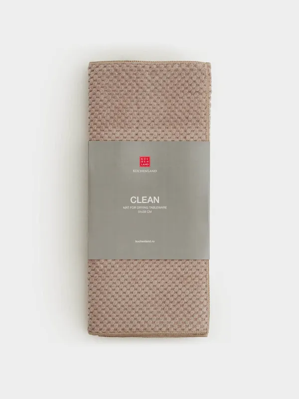 Коврик для сушки посуды, 51х38 см, Clean, image-2