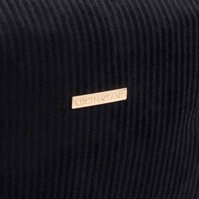 Косметикалық сөмке, 21х11 см, қырлы, барқыт, түсті, Moire, image-2