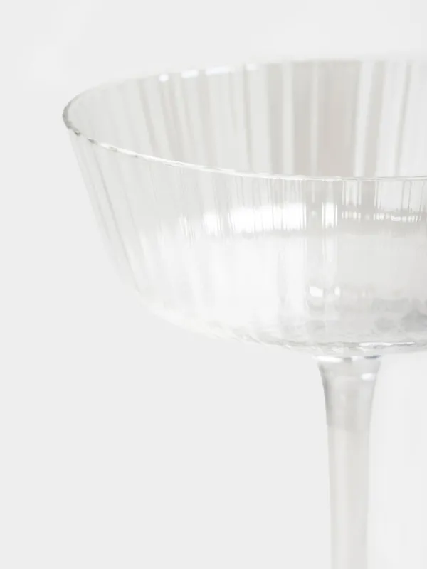 Бокал-креманка для шампанского, с перламутром, Ribby polar, image-2