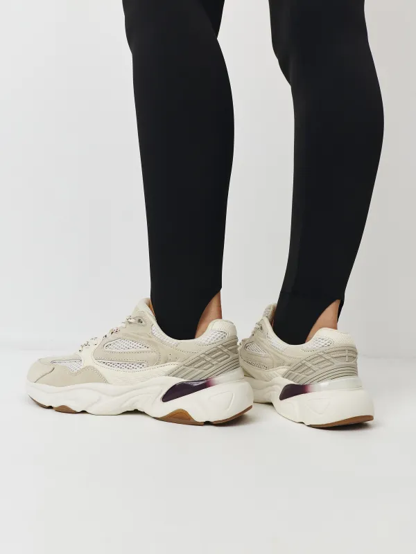 Әйелдер леггинстері, спорттық, size M, жолақтары бар, полиэстер/эластан, қара, Rayssa, image-3