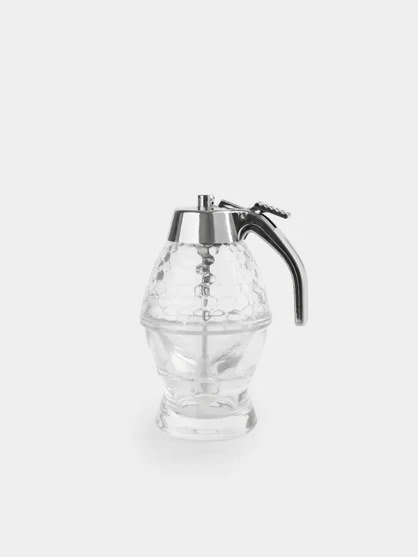 Бал диспенсері, 180 мл, шыны Р/пластик, Бал ұясы, Honey, image-2