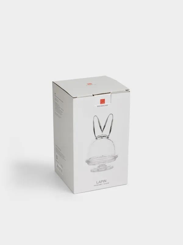 Блюдо на ножке, 12х19 см, с крышкой, Ушки кролика, Lapin, image-4