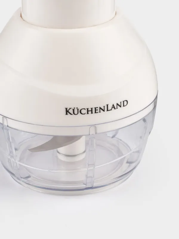 Ұсақтағыш-блендер, 9 см, механикалық, пластик / Болат, сүт, Soft kitchen, image-2