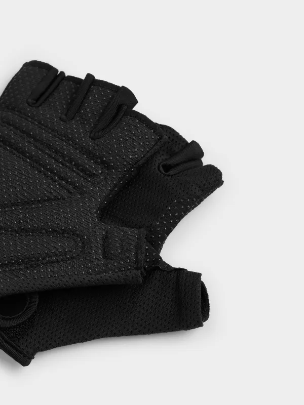 Әйелдер қолғаптары, фитнеске арналған, өлшемі XS/S, полиэстер/поролон/спандекс, қара, Sport, image-2