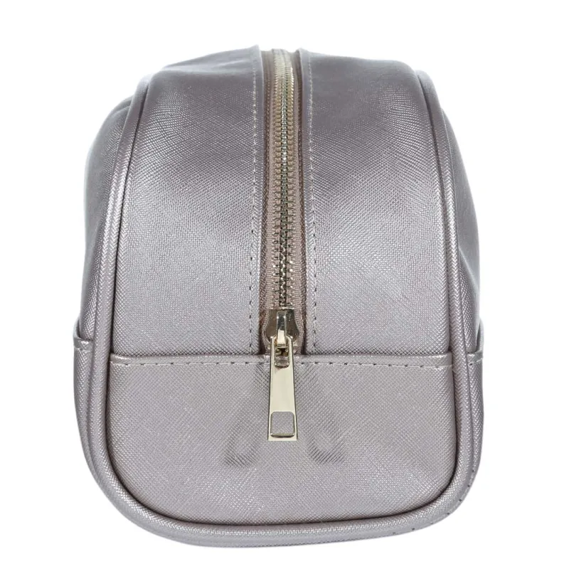 Косметикалық сөмке, 20х10 см, полиуретан, алтын, Beauty, image-1